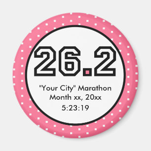 26,2 Marathon Magnet