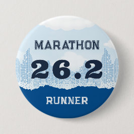 26.2 Marathon-Runner-Geschenk Button