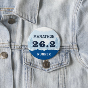 26.2 Marathon-Runner-Geschenk Button
