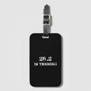 26.2. Marathonläufer im Training Gepäckanhänger
