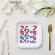 26.2 Marathonläufer - Thema des Marathon Runner
