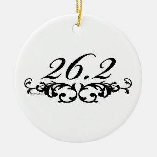 26,2 Mit Blumen Keramikornament
