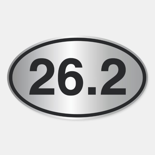 26.2 OVALER AUFKLEBER (Vorderseite)
