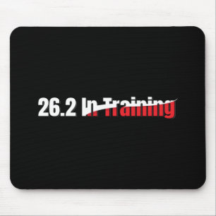 26.2. Training Artistic Marathon Running Mousepad