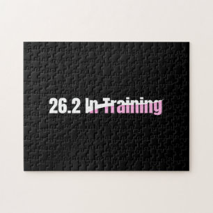 26.2. Training - Girls Marathon Laufen Puzzle