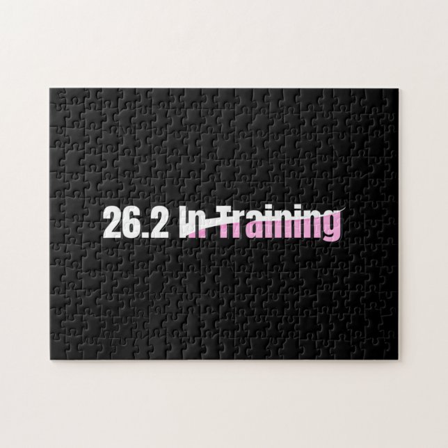 26.2. Training - Girls Marathon Laufen Puzzle (Horizontal)