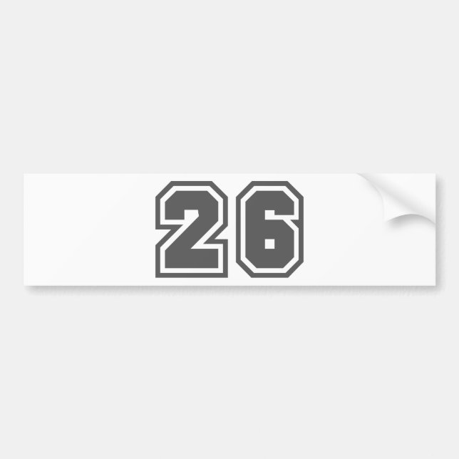 26 AUTOAUFKLEBER (Vorne)
