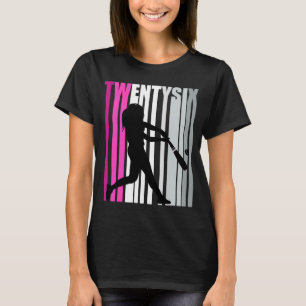 26. Baseball Geburtstags-Softball-Queen-Base T-Shirt