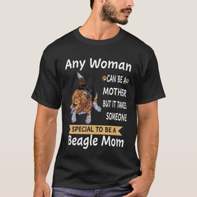 26 Besondere Mama als Beagle T-Shirt (Vorderseite)