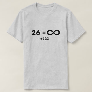 26 Buchstaben, unbegrenzte Möglichkeiten T-Shirt
