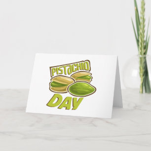 26. Februar - Pistachio-Tag Karte