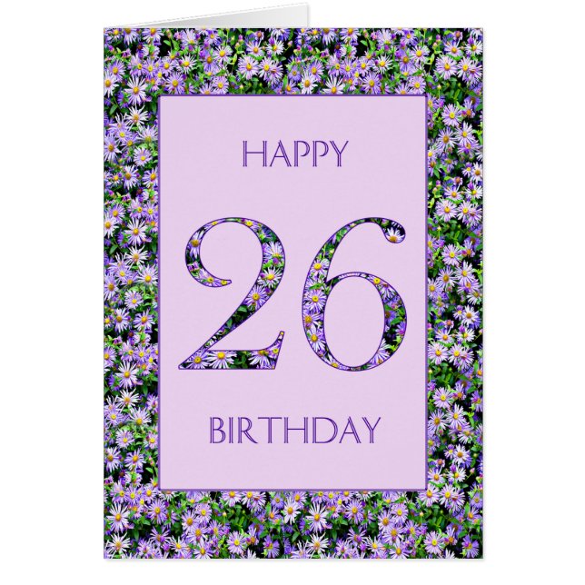 26. Geburtstag Lila Tageszeitung (Vorne)