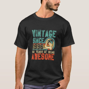 26. Geburtstag Vintage 1996 Retro 26 Jahre alt Geb T-Shirt