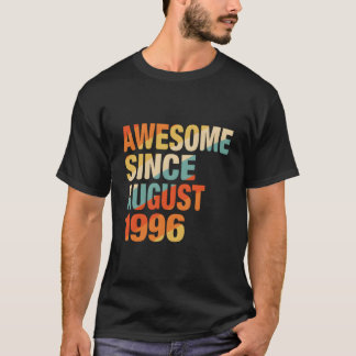 26. großartig seit August 1996 26 T-Shirt