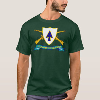 26. Infanterie-Regiment DUI w Br Ribbon X T-Shirt
