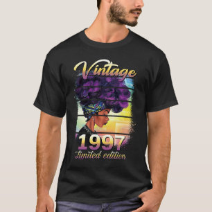 26 Jahre alt 26. Geburtstag Schwarze Frauen Phanta T-Shirt