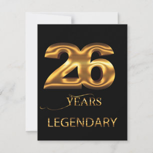 26 Jahre legendäre Karte
