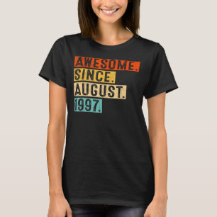 26 Jahre Phantastisch seit August 1997 26. Geburts T-Shirt