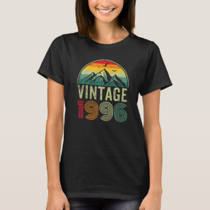 26 Jahre Vintag 1996 26. Geburtstag 1 T-Shirt