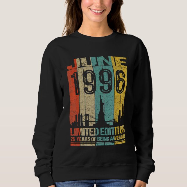 26. Juni 1996 26 Jahre Phantastisch Sweatshirt (Vorderseite)
