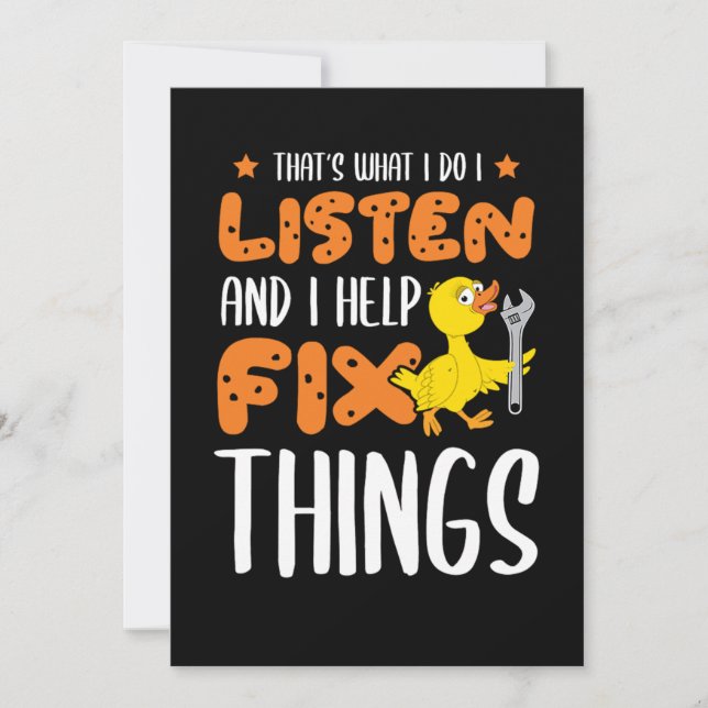 26.Rubber duck for a Duck Lovers Save The Date (Vorderseite)