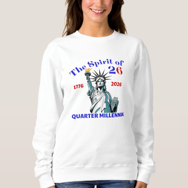 26. SPIRIT - VIERTEL MILLENNIAL SWEATSHIRT (Vorderseite)