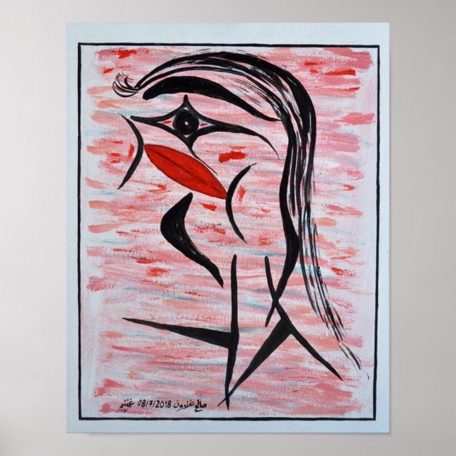 26/ Stolze Frau Poster (Vorne)