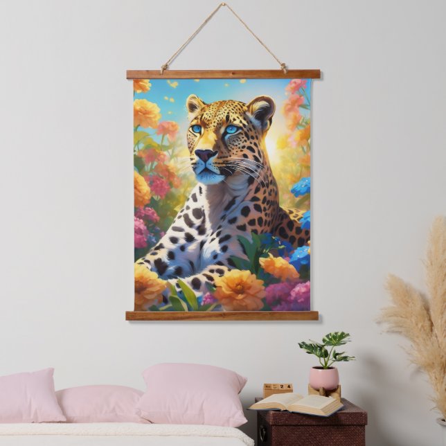 26"x36" vertikale Wandtapete Wandteppich Mit Holzrahmen (Schlafzimmer)