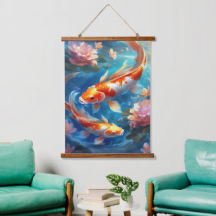 26"x36" vertikale Wandtapete Wandteppich Mit Holzrahmen