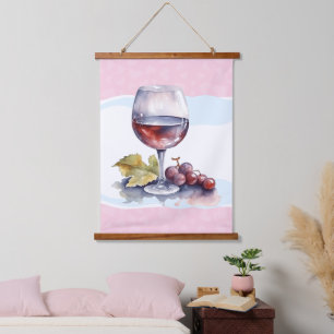 26"x36" vertikale Wandtapete Wandteppich Mit Holzrahmen