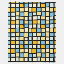 270215 Unregelmäßige Rechtecke - Farbe 02 0n Schwa Fleecedecke