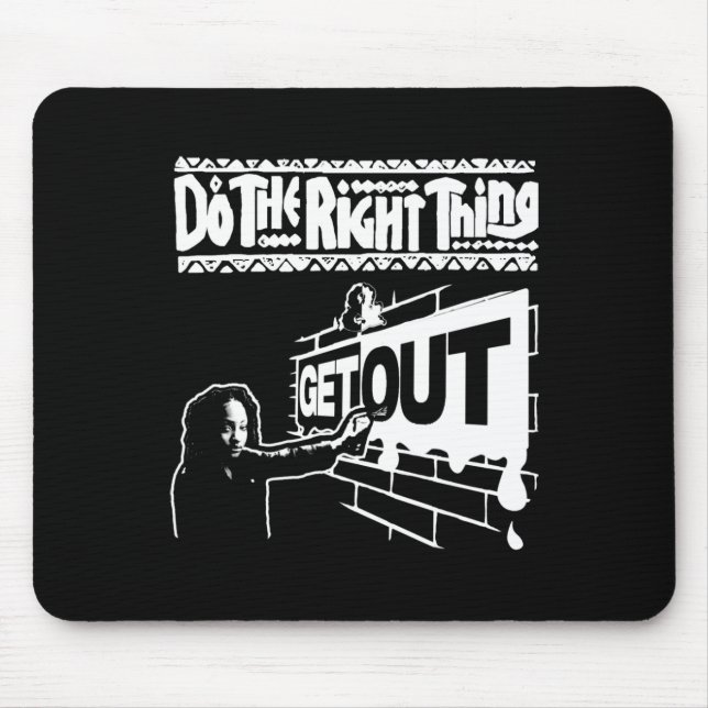 272 Aufkleber raus Mousepad (Vorne)