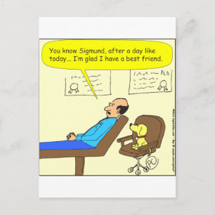 272 best friend cartoon in color postkarte