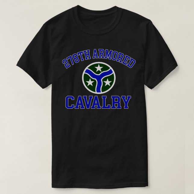 278. Armored Cavalry Regiment (278. ACR) Pullove T-Shirt (Design vorne)