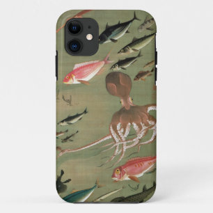 27. 諸魚図, 若冲 verschiedene Fische, Jakuchū, Case-Mate iPhone Hülle