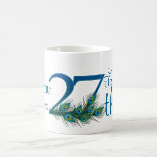 # 27 - 27.Hochzeitstag oder 27.geburtstag Tasse