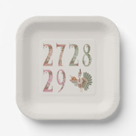 27 28 29 Turkey | Community Sharing of Blessings Pappteller