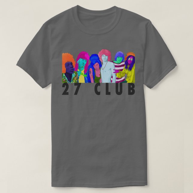 27 Club T-Shirt (Design vorne)