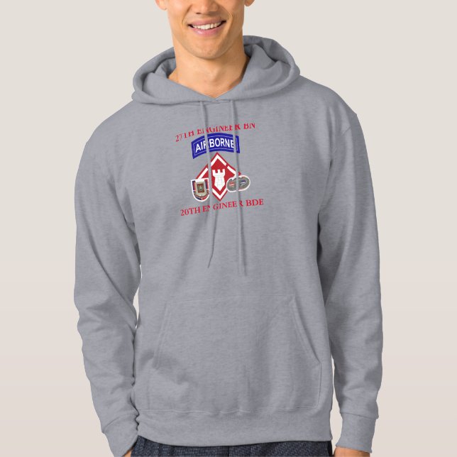 27. ENGINEER BATTALION 20. ENGINEER BRIGADE  HOODIE (Vorderseite)