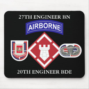 27. ENGINEER BATTALION 20. ENGINEER BRIGADE MOUSEPAD