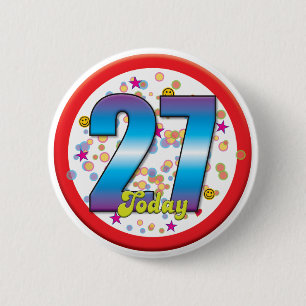 27. Geburtstag heute v2 Button