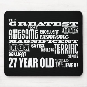 27. Geburtstagsparty Best 27. Mousepad