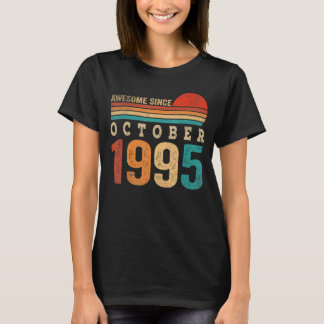 27 Jahre alt Phantastisch seit Oktober 1995 27. Ge T-Shirt