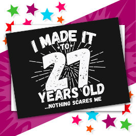 27 Jahre alt Sarcastic Meme Funny 27. Geburtstag Postkarte