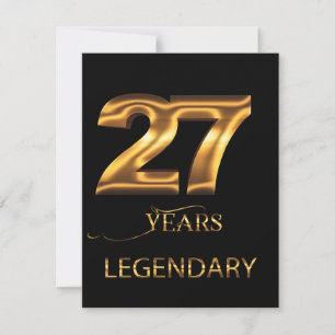 27 Jahre legendäre Karte