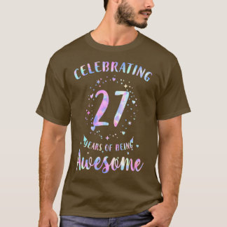 27 Jahre Phantastische Gefärbte Krawatte Colo T-Shirt