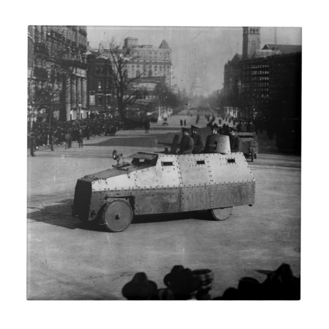 27. März 1917:  Das Geschwader des gepanzerten Fliese (Vorderseite)