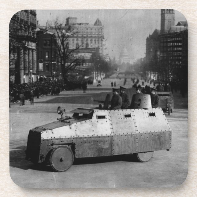 27. März 1917:  Das Geschwader des gepanzerten Getränkeuntersetzer (Vorderseite)