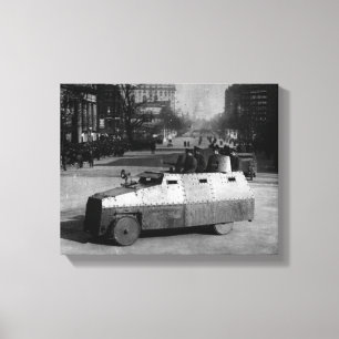 27. März 1917:  Das Geschwader des gepanzerten Leinwanddruck