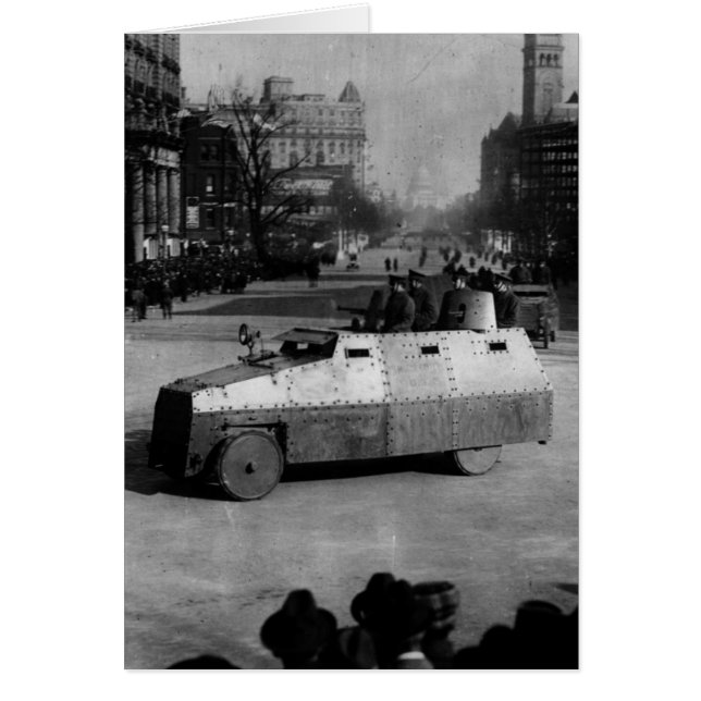 27. März 1917: Die gepanzerte Fahrzeugstaffel (Vorne)